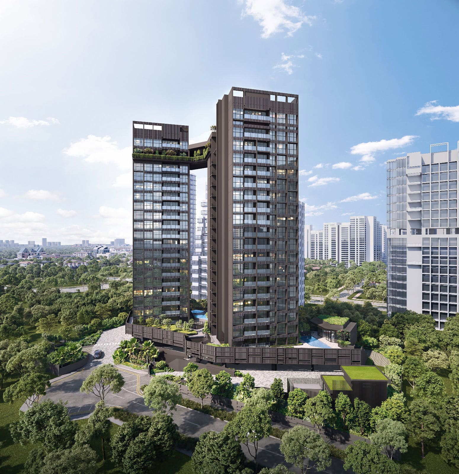 Arina East Residences freehold condo near MRT